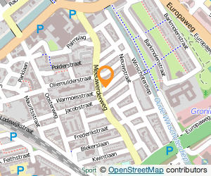 Bekijk kaart van Esther de Graaf  in Groningen