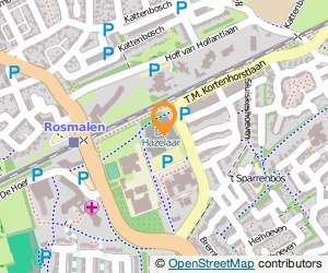 Bekijk kaart van Sporthal De Hazelaar in Rosmalen