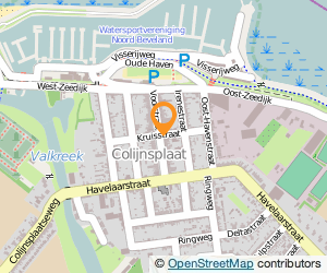 Bekijk kaart van Schilders- en App. verh. Jaap Trimpe in Colijnsplaat