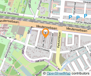 Bekijk kaart van J&J Hu Holding B.V. i.o.  in Utrecht