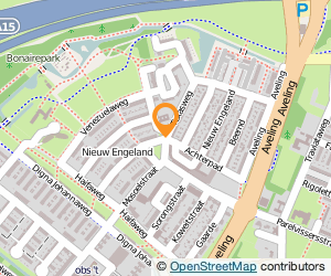 Bekijk kaart van Eetcafe Kordon in Hoogvliet Rotterdam