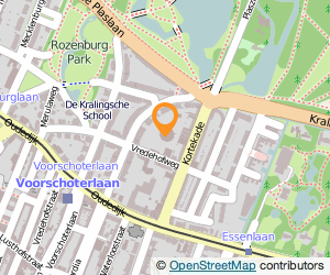 Bekijk kaart van Vereniging Montessori Kralingen (MSK) in Rotterdam