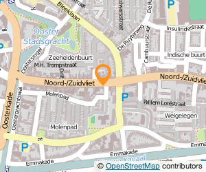 Bekijk kaart van Snackbuffet 'Het Vliet' in Leeuwarden