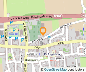 Bekijk kaart van Klussenbedrijf Hofman  in Leens