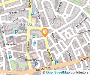 Bekijk kaart van Stoffen & Stofferen  in Bussum