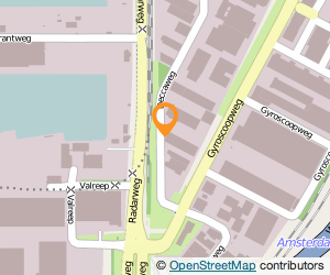 Bekijk kaart van UPS klantencenter in Amsterdam