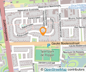 Bekijk kaart van Huisartsenpraktijk Sunenz/Eikesingel in Drachten