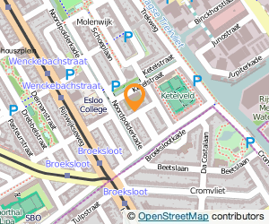Bekijk kaart van Volharding Stukadoor en Tegelzetter in Den Haag