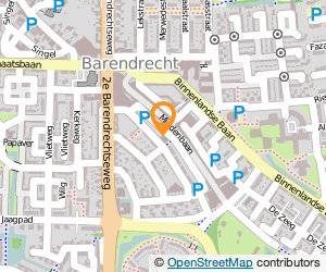 Bekijk kaart van Expertise- en Taxatiebureau D. Hoebee B.V. in Barendrecht