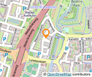 Bekijk kaart van Bode Koerier in Utrecht