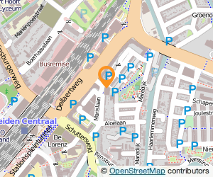 Bekijk kaart van GGD Hollands Midden, vestiging in Leiden