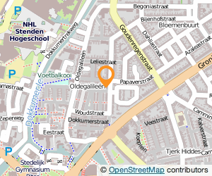 Bekijk kaart van Sinne Willem Sprengerstraat  in Leeuwarden