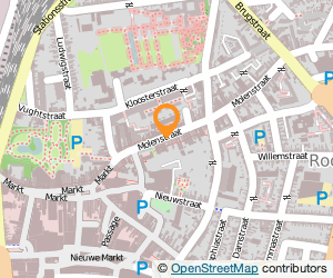 Bekijk kaart van Het uitzendbureau in Roosendaal