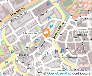 Bekijk kaart van Eethuis Faffie in Breda