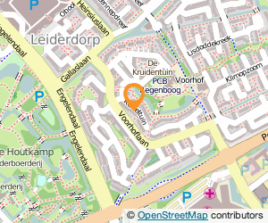 Bekijk kaart van Van Buuren Horeca exploitatie & Catering in Leiderdorp