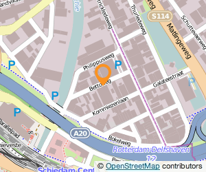Bekijk kaart van Mennens Rotterdam B.V.  in Schiedam