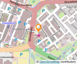 Bekijk kaart van Maatschap Inwend. Geneeskunde/ MDL Ikazia ziekenhuis in Rotterdam