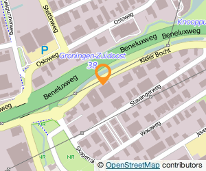 Bekijk kaart van Staples Office Centre in Groningen