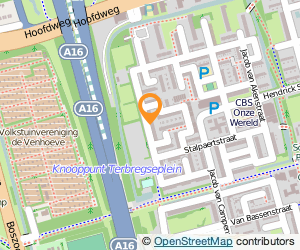 Bekijk kaart van Schoonheidssalon 'Monica'  in Rotterdam