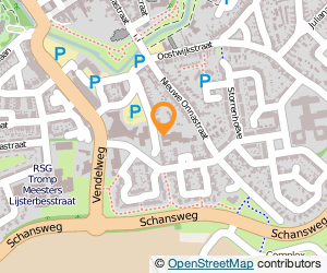 Bekijk kaart van Bernhardschool  in Steenwijk