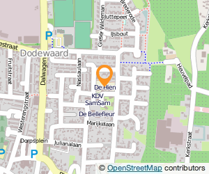 Bekijk kaart van Chr Nat Basisschool De Hien  in Dodewaard