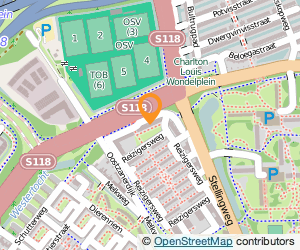 Bekijk kaart van taxinederland  in Amsterdam