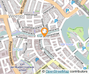 Bekijk kaart van Juwelier De Vries B.V.  in Weesp