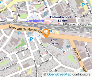 Bekijk kaart van ROC Aventus in Apeldoorn