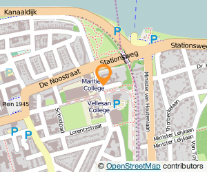 Bekijk kaart van Politie IJmuiden Basisteam Velsen in Ijmuiden