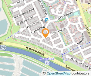 Bekijk kaart van Autorijschool Stad & Ommeland  in Groningen