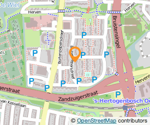 Bekijk kaart van N.C.A. Bureau  in Den Bosch