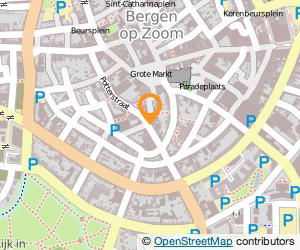 Bekijk kaart van V.O.F. Van Poppelen-Rens  in Bergen op Zoom