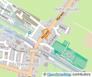 Bekijk kaart van J. de Boer  in Delfstrahuizen