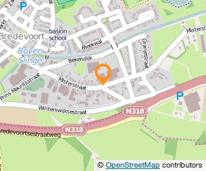 Bekijk kaart van Autobedrijf A. ten Bruin  in Bredevoort