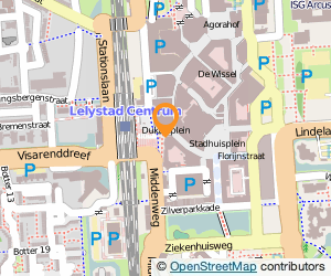 Bekijk kaart van SNS Bank in Lelystad