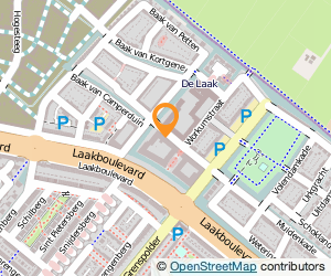 Bekijk kaart van Logopediepraktijk Rian Lemmen  in Amersfoort
