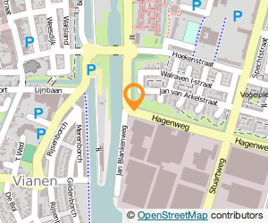 Bekijk kaart van PostNL Business Point in Vianen (Utrecht)