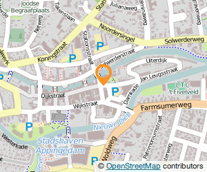 Bekijk kaart van Fa. Radio Zijlstra  in Appingedam