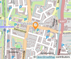 Bekijk kaart van Gemeente in Waddinxveen