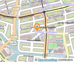Bekijk kaart van Mieke Vissers Reclame- Adviesbureau in Amsterdam