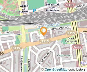 Bekijk kaart van Logopediepraktijk Spraakkunst  in Rotterdam