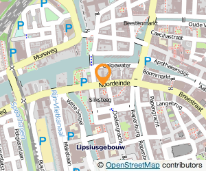 Bekijk kaart van Restaurant La Diva  in Leiden