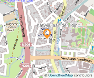 Bekijk kaart van Stichting 's Heeren Loo Zorggroep in Katwijk (Zuid-Holland)