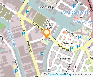 Bekijk kaart van OBS Overhoeks  in Amsterdam