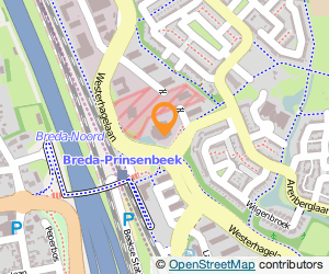 Bekijk kaart van Medifit Fysiotherapie locatie Haagse Beemden in Breda