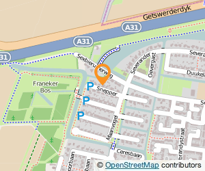 Bekijk kaart van Frans Kooistra Multiservice  in Franeker