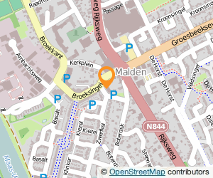 Bekijk kaart van Tandartspraktijk Element in Malden
