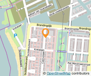 Bekijk kaart van Rijschool Van der Velden  in Rotterdam