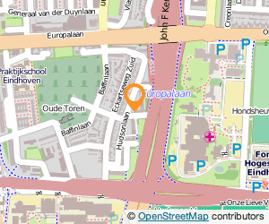 Bekijk kaart van Belangenvereniging Bewoners Hudsonlaan in Eindhoven