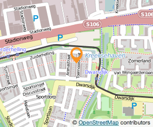 Bekijk kaart van Patricia Bosmans Pedicure  in Rotterdam